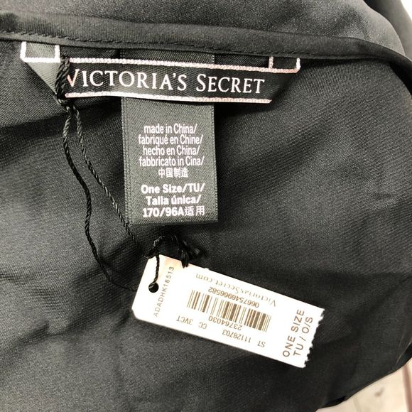 NWT Victoria’s Secret Women Short Sleeve Polyester Kimono Robe One Size B218 -19 - Picture 6 of 11